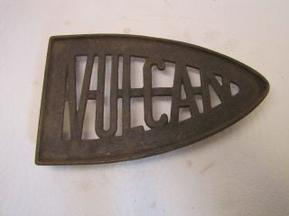 Antique Cast Iron Trivet - Vulcan photo