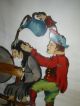 Antique Folk Art Folk Lore Hand - Painted Very Old & Very Rare Item Other photo 1