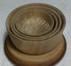 Country Antique Primitive Wooden Folding Collapsing Cup Travel Hunting Accessory Other photo 6