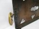 Antique 19th C.  English Steel And Brass Footman W/ Heart And Club Cutouts Metalware photo 6