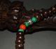 Tibet Old Prayer Bead Baltic Amber Worry Turquoise Nanhong Agate Rosary Necklace Tibet photo 9