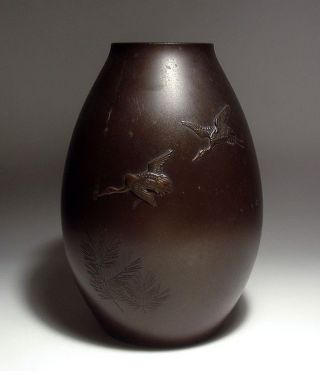 Rare 1920 Antique Japanese Signed Flower Vase Pot - 159 photo