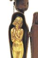The Mummy Lamp,  Egyptian Art Deco Signed L.  V.  Aronson,  1923,  With Shade Art Deco photo 6