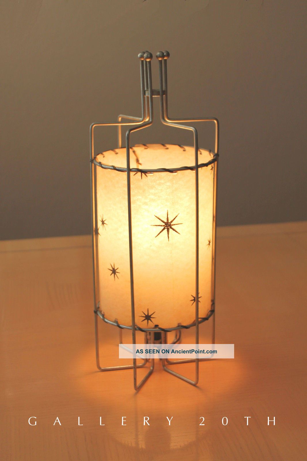 Mid Century Modern Atomic Starburst Lamp Weinberg 1950s Eames Vtg Retro Sputnik Mid-Century Modernism photo