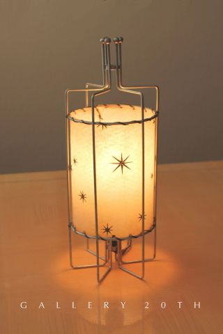 Mid Century Modern Atomic Starburst Lamp Weinberg 1950s Eames Vtg Retro Sputnik photo