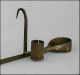 Miners Candlestick With Wide Handle And Dovetail Fitted Hook Mining photo 3
