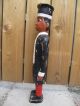 Primitive Wooden Judge Figure 19 Th Century Antique Doll 20 Inch,  50 Cm Tall Primitives photo 4