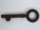 Selection Of Six Old Antique French Large Black Chateau Keys - Collectables Locks & Keys photo 5