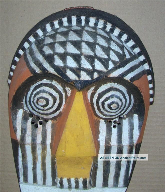 Congo Old African Mask Ancien Masque Africa Kete Kongo Masker Afrika D ' Afrique Other photo