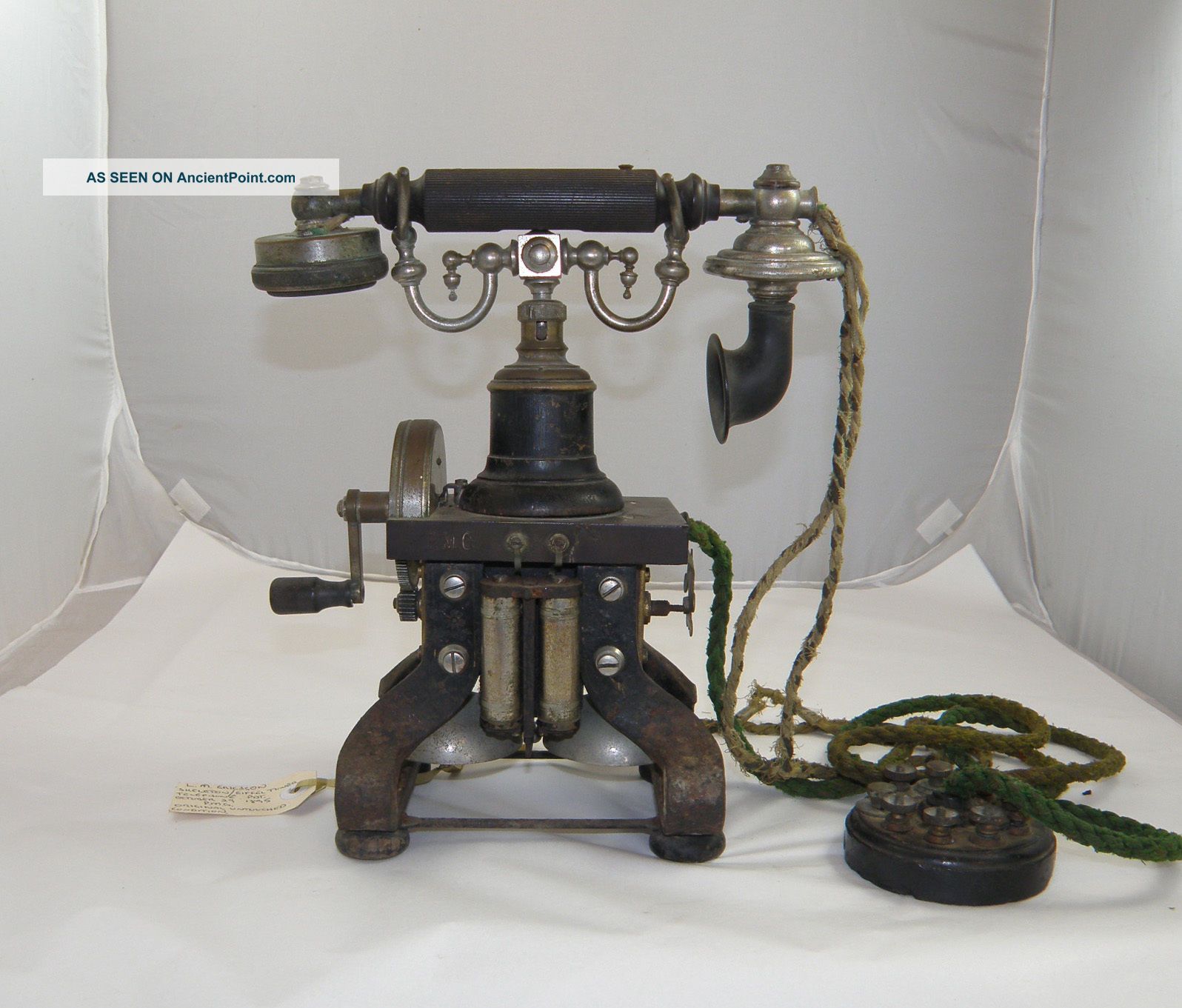 Ericsson Skeleton Eiffel Tower Telephone C.  1895 Science & Medicine (Pre-1930) photo