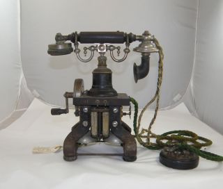 Ericsson Skeleton Eiffel Tower Telephone C.  1895 photo