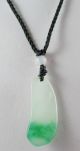 Chinese Natural Jade Hand - Carved Jade Pendant Lucky Bean Necklaces & Pendants photo 4