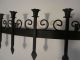 Spanish Revival Sconce Wall Wrought Iron Candlestick Candelabra Forged Gothic Chandeliers, Fixtures, Sconces photo 2