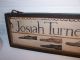 Large Primitive Advertising Cobbler/shoe Shop Sign Josiah Turner & Hang Chains Signs photo 2