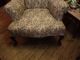 Antique Queen Anne Style Wing Back Chair 1800-1899 photo 9