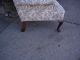 Antique Queen Anne Style Wing Back Chair 1800-1899 photo 5