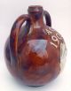 Royal Doulton,  Greenlees Brothers Scotch Whisky American Indian Flask Jug Ac1908 Jugs photo 3