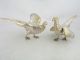 Great Quality Silver Golden Pheasant Bird Models,  London 1975 Statues photo 2