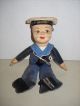 Vintage Norah Wellings Cloth S.  S.  Oransay Sailor Doll C.  1930s Other photo 1