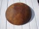 Antique Wood Bowl Carved One Piece.  4x12 