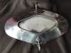 French Oval Dish Sterling Silver Standard 950 - Made Circa 1890 Dishes & Coasters photo 3