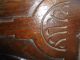 Rare 17th Century Oak,  Large Carved Whorl Panel Carved Figures/ Models photo 3