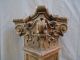 Rare 18th Century Oak Carved Corinthian Column Carved Figures/ Models photo 1