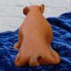 Deru Germany Leather Bulldog Boxer Mid Century Figurine Omersa Mid-Century Modernism photo 4