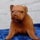 Deru Germany Leather Bulldog Boxer Mid Century Figurine Omersa Mid-Century Modernism photo 7