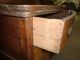Antique Oak Washstand With Towel Bar Rack 1900-1950 photo 3