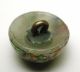 Antique Leo Popper Glass Button Dome W/ Colorful Overlays Buttons photo 2