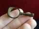Rare Tudor Bronze Seal Ring And Pipe Tamper British photo 2