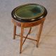 Antique French Plant Stand Pot Jardiniere Oval Gilt Metal Marquetry Inlay C1870 Stands photo 4