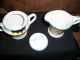 Antique Ceramic Tea Set Sugar Bowl & Creamer Floral Vf Teapots & Tea Sets photo 3