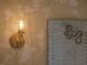 Steampunk/industrial Brass Wall Light/sconce With Cage And Edison Vintage Bulb 20th Century photo 1