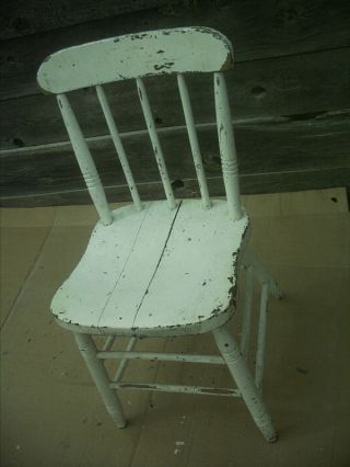Of 6 Vintage Antique Chairs (3) photo