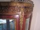 Antique French Style Vitrine Curio Cabinet,  Marble Top 1800-1899 photo 6