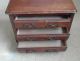 Rare French Antique Wooden Miniature Chest Of Drawers 3 - Pier & Monik Victorian (1837-1901) photo 8