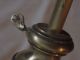 Antq Solid Bronze Hanging Oil Lamp 4 Fonts 30 
