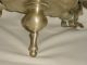 Antq Solid Bronze Hanging Oil Lamp 4 Fonts 30 