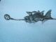 Chinese Antique Silver Hair Pin - Fish Other photo 3