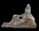 Antique Colored Marble Reclined Kwan Yin Buddha Statue Buddha photo 2