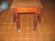 Antique Cherry Sheraton Drop Leaf - Great Turned Legs & Patina 1800-1899 photo 3
