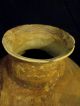 Ancient Chinese Yangshao Large Neolithic Pottery Jar,  C2500 Bc,  12 3/4 
