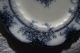 Antique Alfred Meakin 1891 Flow Blue Royal Semi Porcelain Dinner Plates Plates, Platters photo 3
