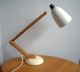 Vintage 1960s Maclamp - Conran Habitat Desk Table Lamp - Wooden Arms / Cream 20th Century photo 1