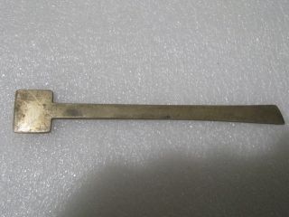 Old Chinese Copper Tool - Clean Shovel Knife photo