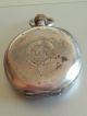 Antique C1870 W Veal,  Bath Swiss Made 0.  800 Silver Pocket Watch Pocket Watches/ Chains/ Fobs photo 2