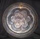 Wall Plate Exquisite Art Nouvea Gold Copper Brass Toleware ? Metalware photo 5