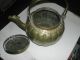Vintage Chinese Brass Teapot Teapots photo 2